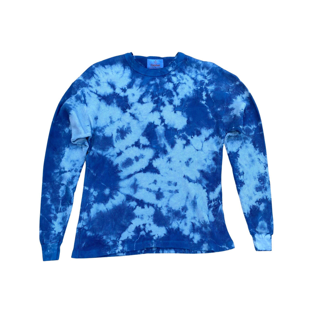 
                  
                    Organic Cotton Thermal - Indigo Fractal [L]
                  
                